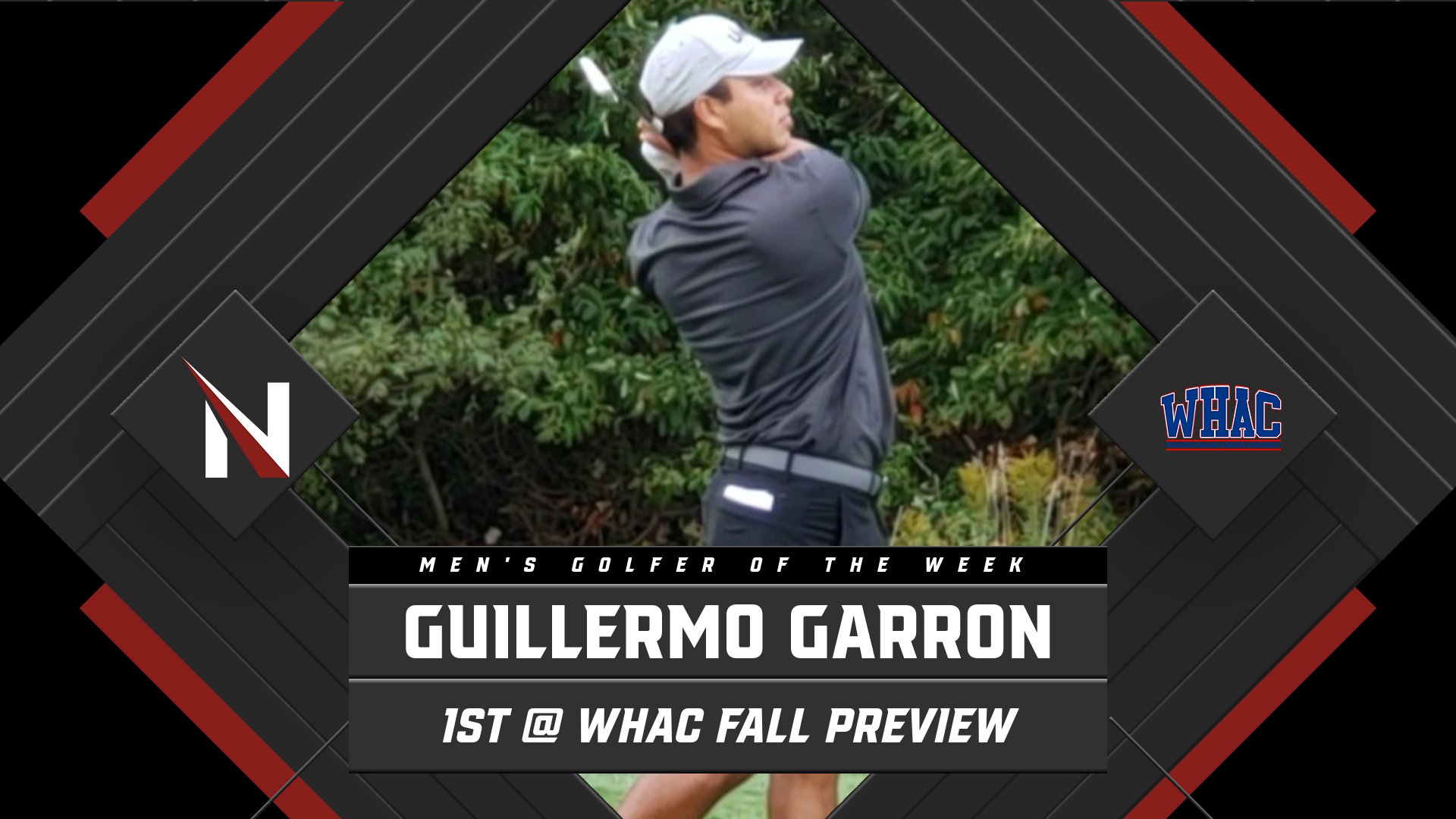 Garron Claims His First Golfer of the Week Award