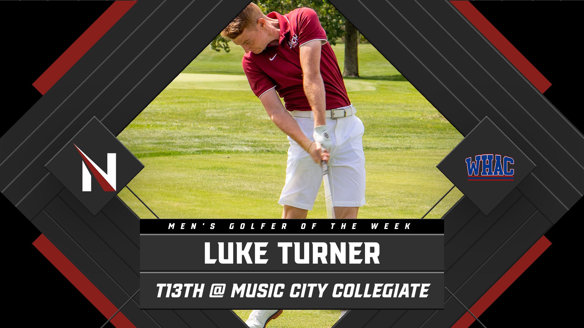 Luke Turner Named WHAC Golfer of the Week