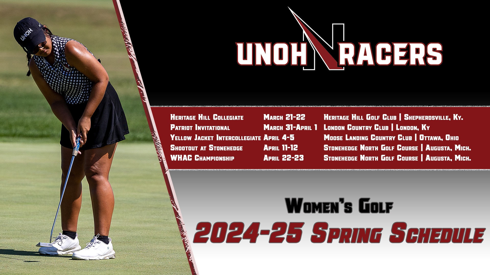Women's Golf Spring Schedule Released