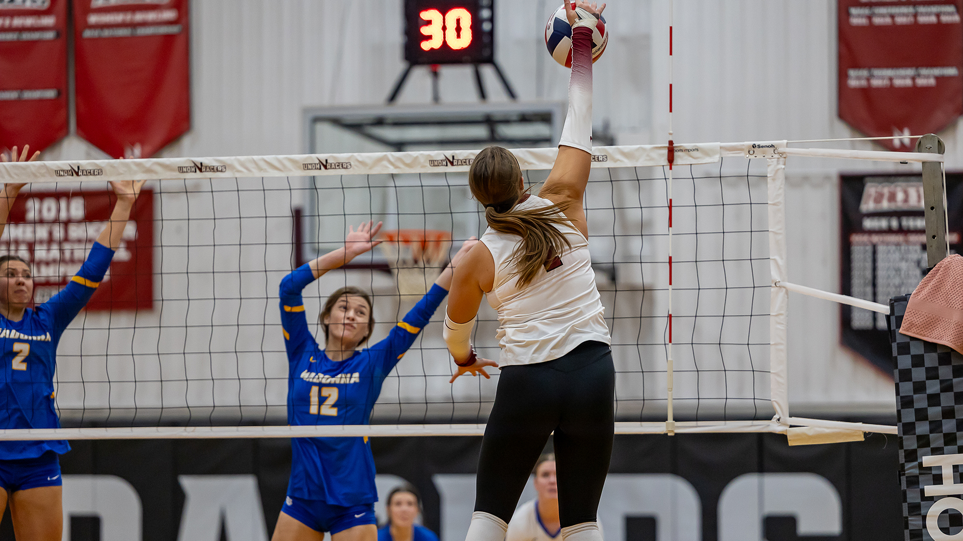 Volleyball Handles Madonna in Four